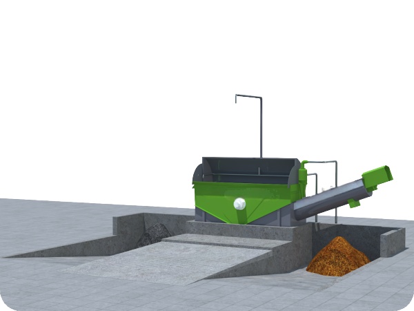 YX60 Single Parking Space Sand And Gravel Separator