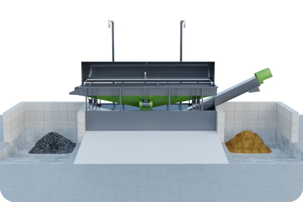 YX60D Double-Station Vibrating Screen Sand And Gravel Separator