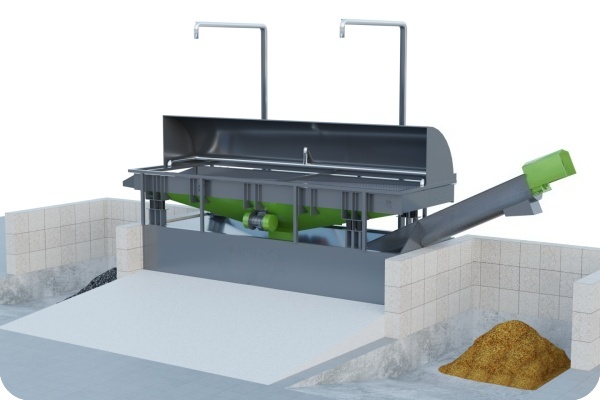 YX60D Double-Station Vibrating Screen Sand And Gravel Separator