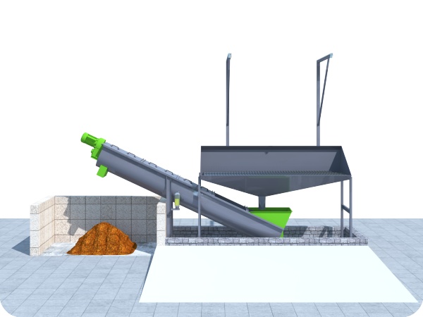 YX6000S Single Spiral Sand And Gravel Separator