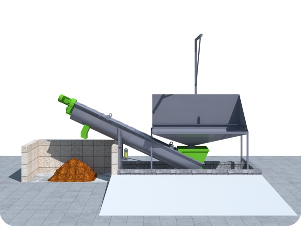 YX6000 Single Spiral Sand And Gravel Separator