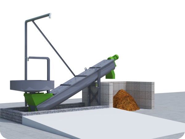 YX5000 Round Bucket Single Spiral Sand And Gravel Separator