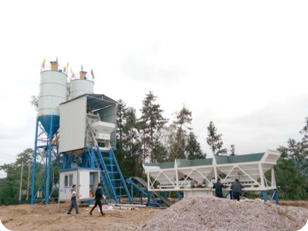 YX75 Concrete Mixing Plant
