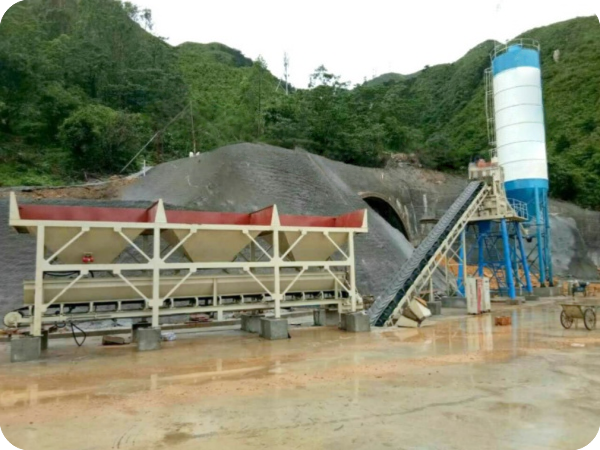 YX60 Concrete Mixing Plant