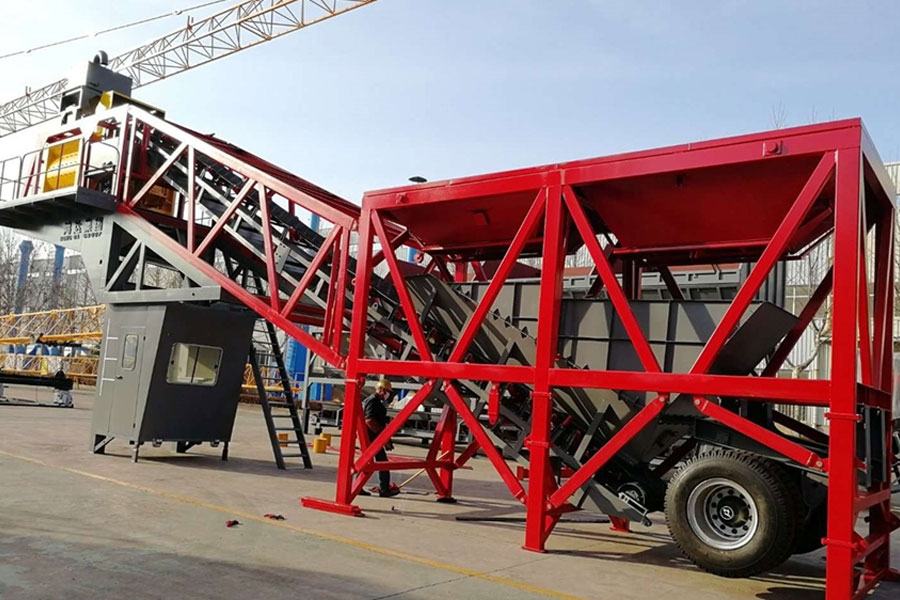 JJHM60 Mobile Concrete Batching Plant
