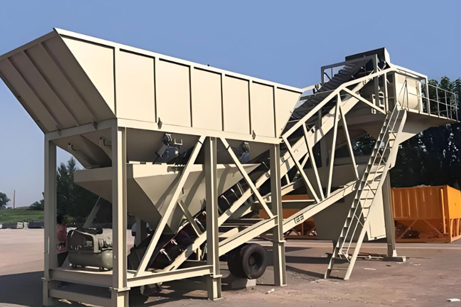 JJHM60 Mobile Concrete Batching Plant