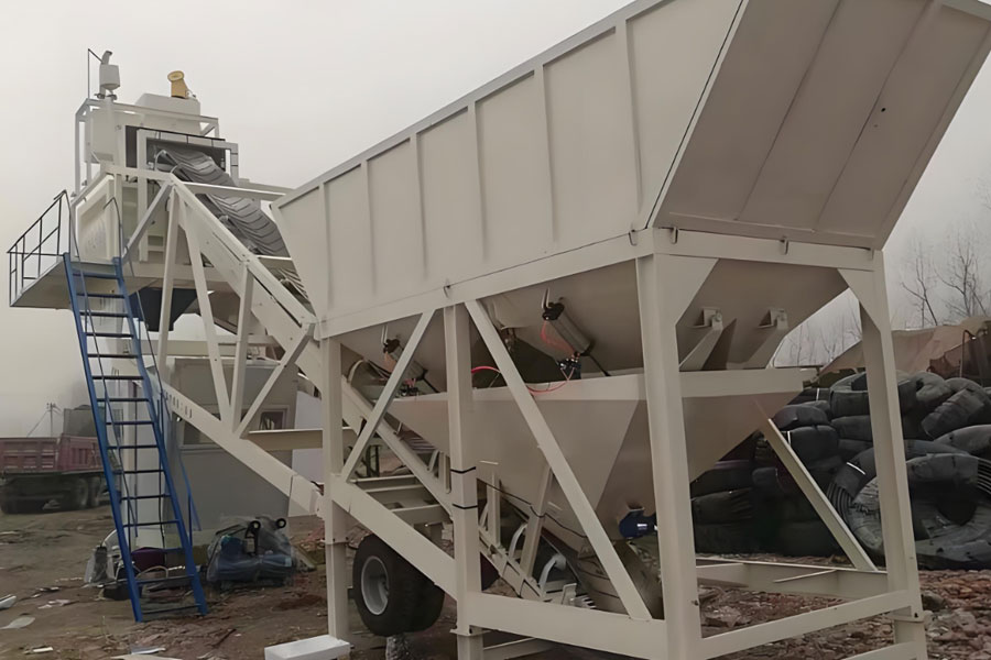 JJHM75 Mobile Concrete Batching Plant