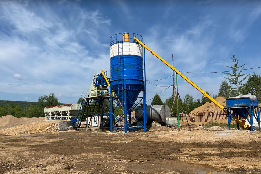 JJHS50 Stationary Concrete Batching Plant