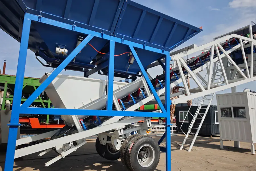 JJHM35 Mobile Concrete Batching Plant