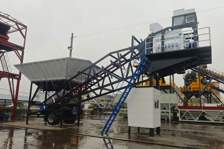 JJHM50 Mobile Concrete Batching Plant