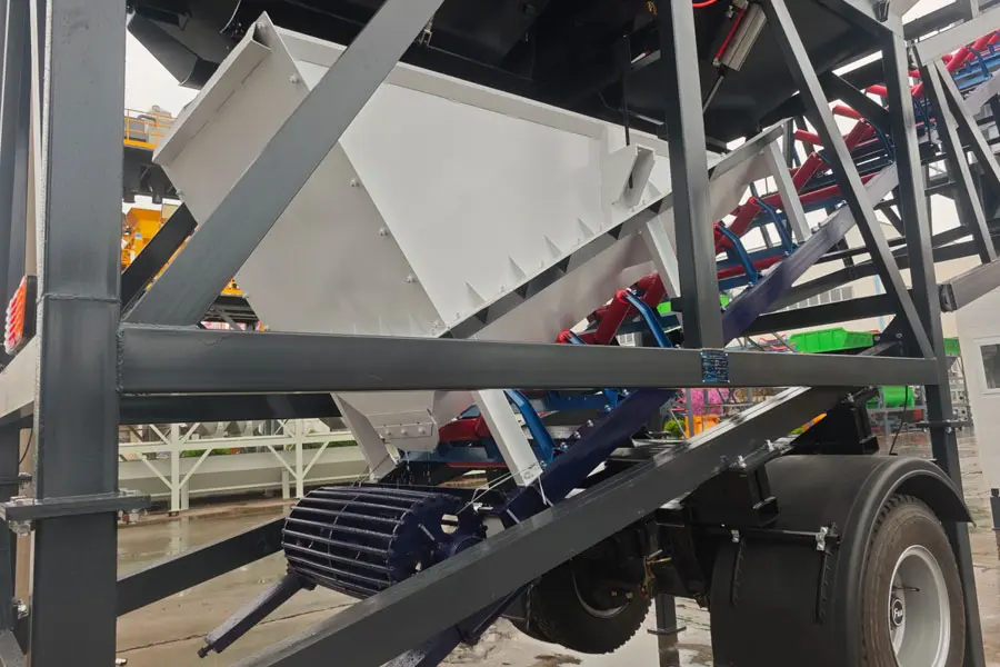 JJHM50 Mobile Concrete Batching Plant