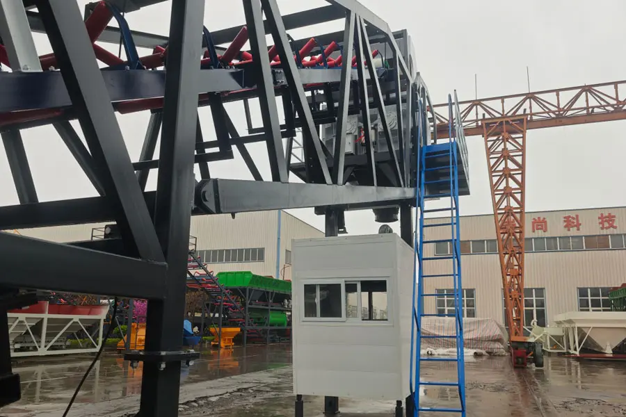 JJHM50 Mobile Concrete Batching Plant