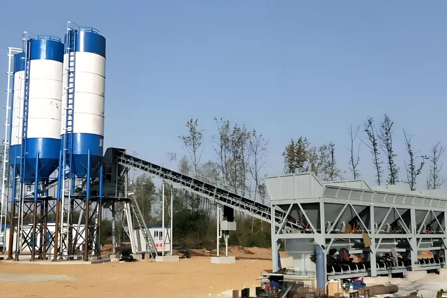 JJHS60 Stationary Concrete Batching Plant