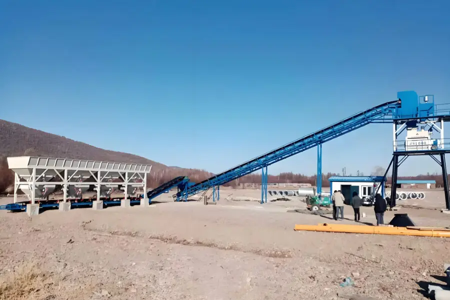 JJHS60 Stationary Concrete Batching Plant