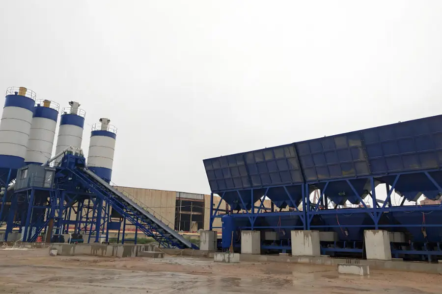 JJHS75 Stationary Concrete Batching Plant