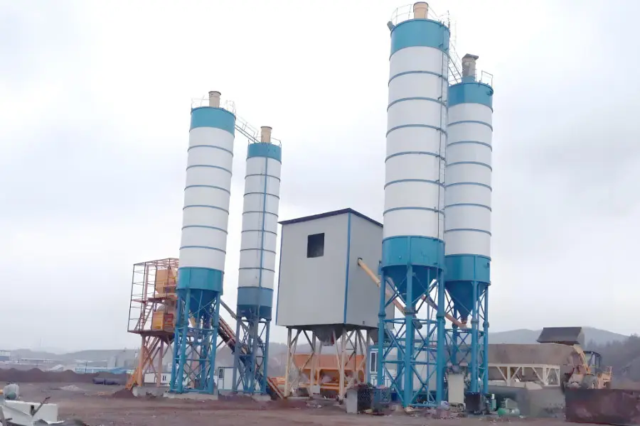 JJHS90 Stationary Concrete Batching Plant