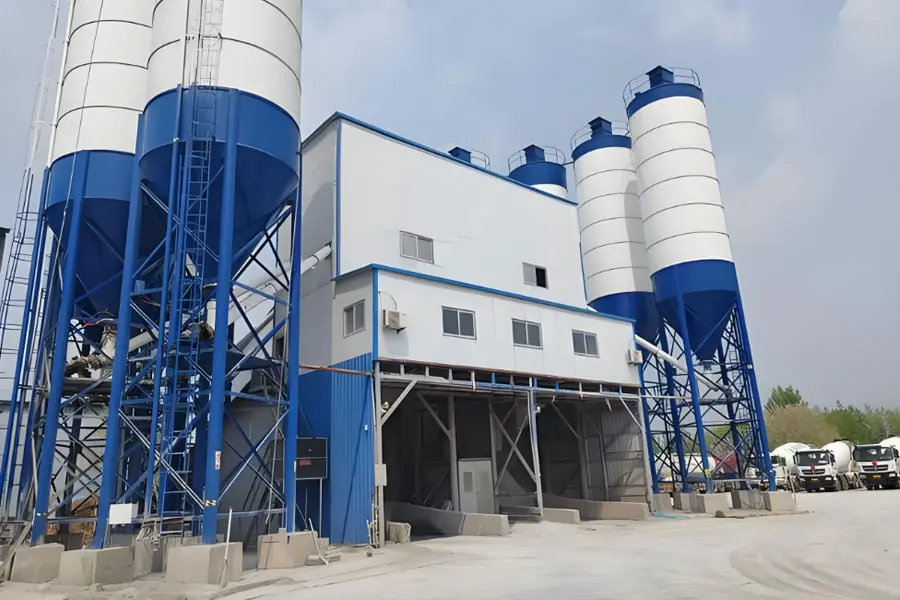 JJHS120 Stationary Concrete Batching Plant