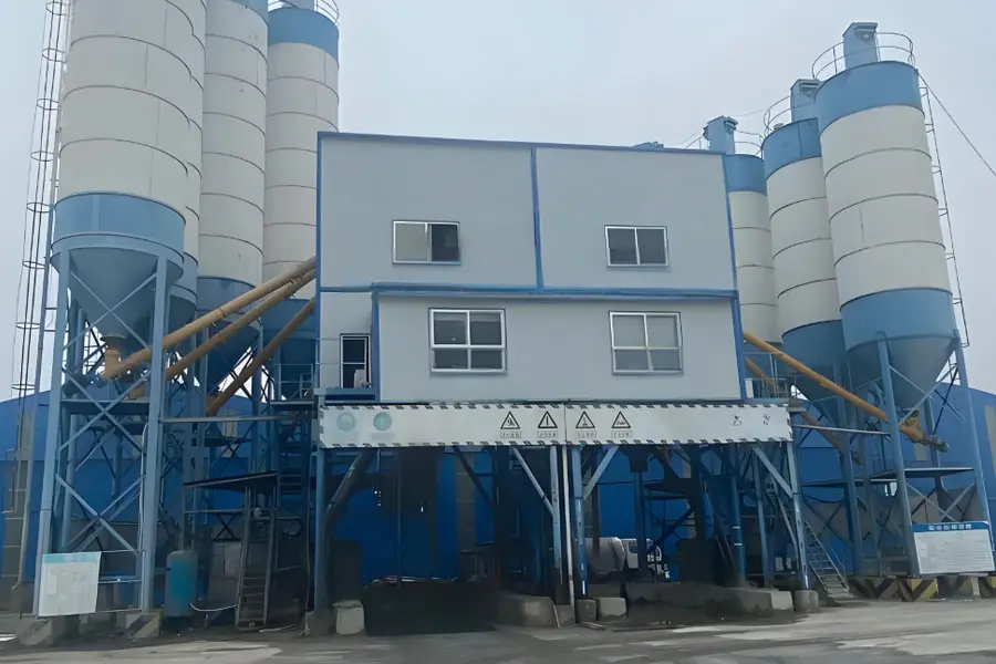 JJHS120 Stationary Concrete Batching Plant
