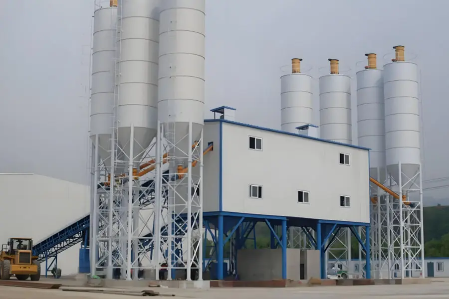 JJHS120 Stationary Concrete Batching Plant