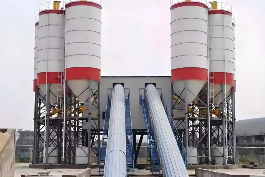 JJHS180 Stationary Concrete Batching Plant