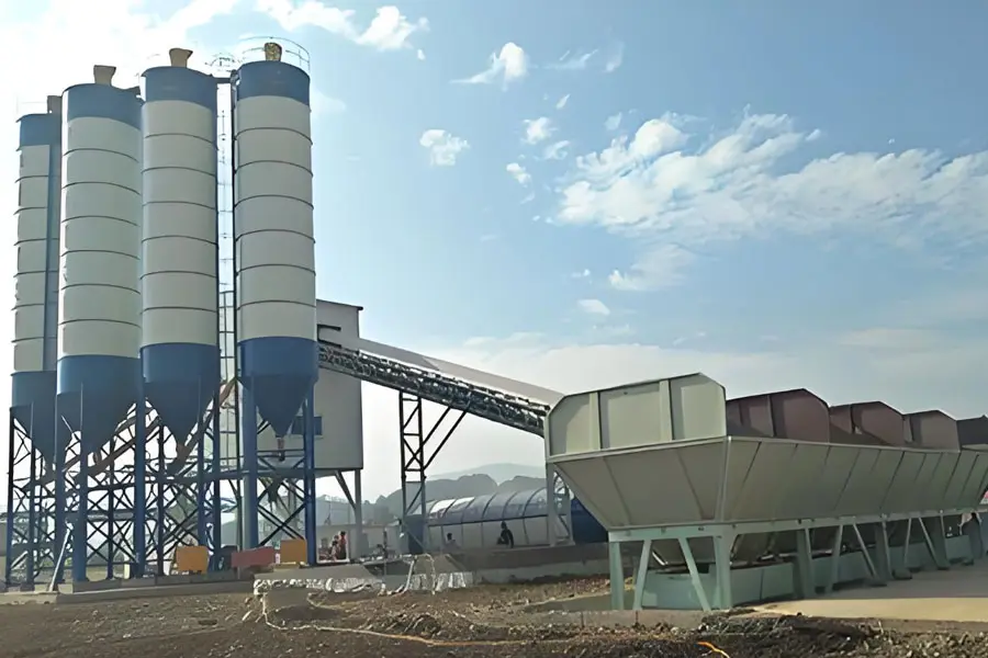 JJHS240 Stationary Concrete Batching Plant