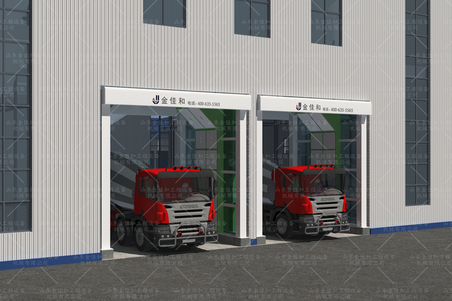 LX-510LXJ Gantry Truck Wash System (Internal)